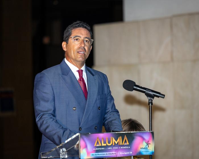 discurso do presidente da Câmara Municipal de Albufeira, Eng.º Rui Cristina - ampliar imagem ou passar à próxima