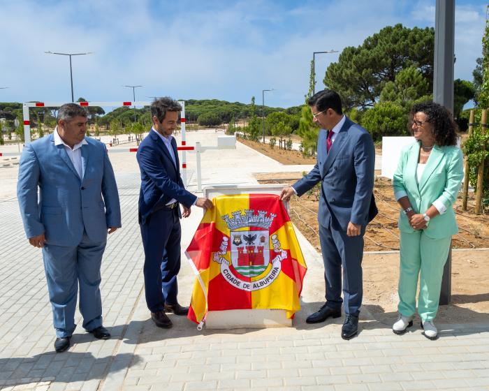 inauguração do Parque de Estacionamento e Passadiços Albufeira Nascente - ampliar imagem ou passar à próxima