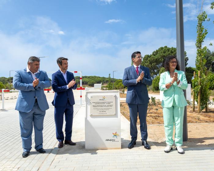 inauguração do Parque de Estacionamento e Passadiços Albufeira Nascente - ampliar imagem ou passar à próxima