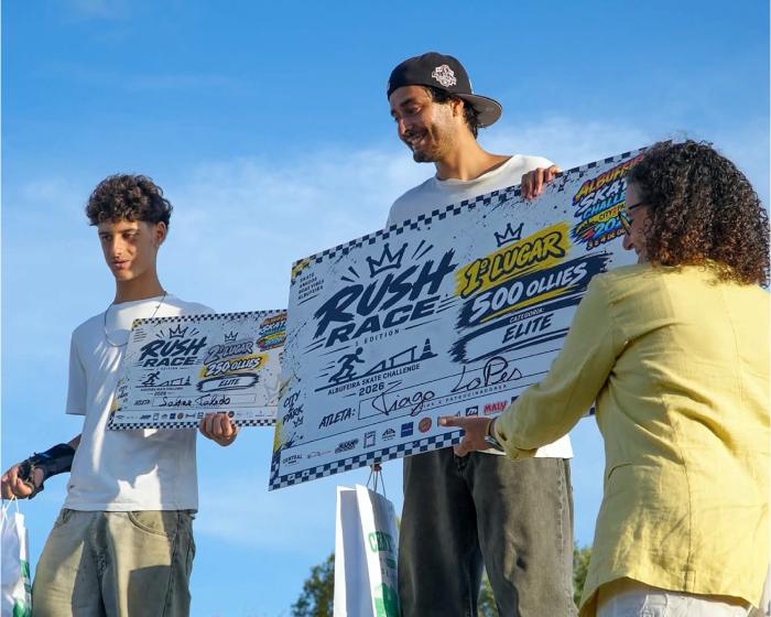 ALBUFEIRA SKATE CHALLENGE  ESTREOU NOVOS DESAFIOS NAS RUAS DA CIDADE - ampliar imagem ou passar à próxima