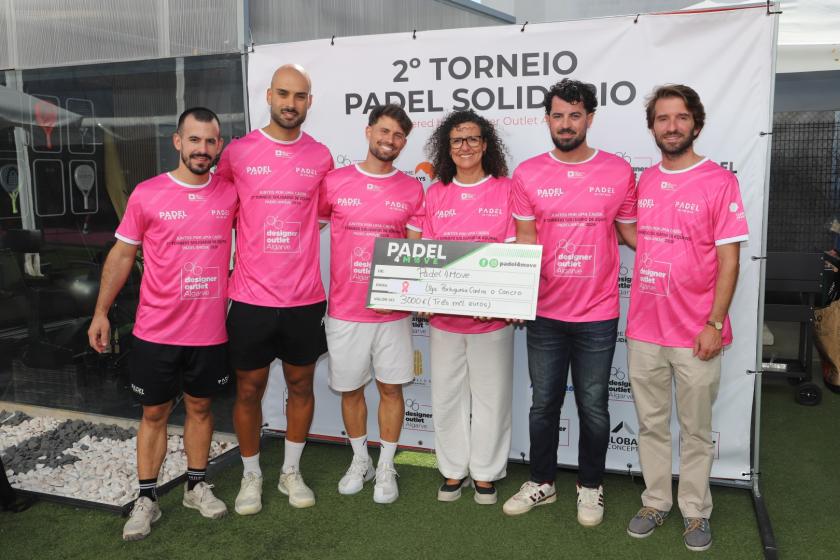 PADEL SOLIDÁRIO EM ALBUFEIRA - ampliar imagem ou passar à próxima