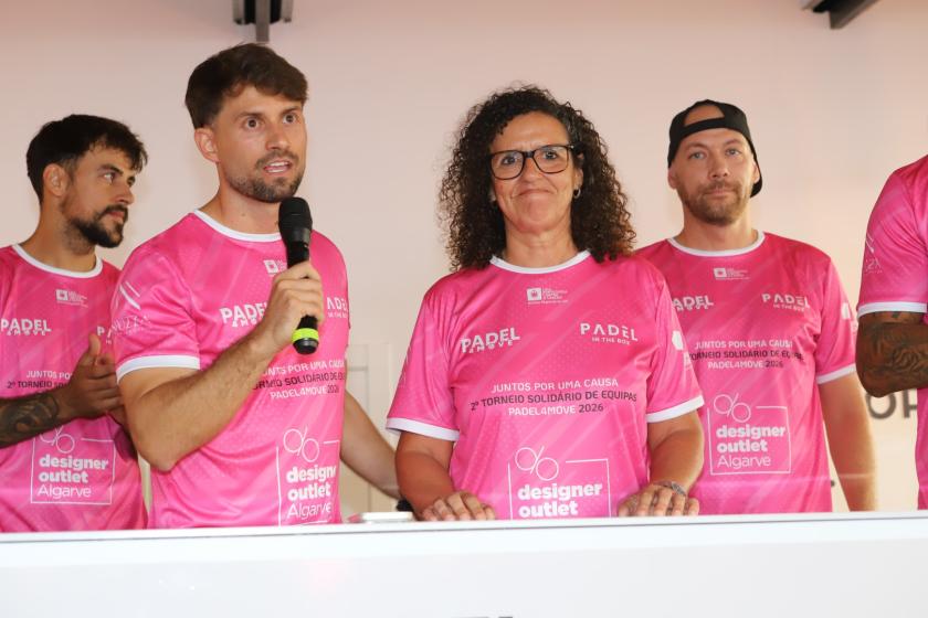 PADEL SOLIDÁRIO EM ALBUFEIRA - ampliar imagem ou passar à próxima