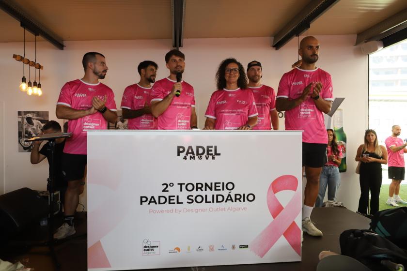 PADEL SOLIDÁRIO EM ALBUFEIRA - ampliar imagem ou passar à próxima