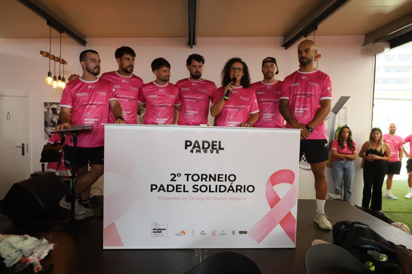 PADEL SOLIDÁRIO EM ALBUFEIRA - ampliar imagem ou passar à próxima