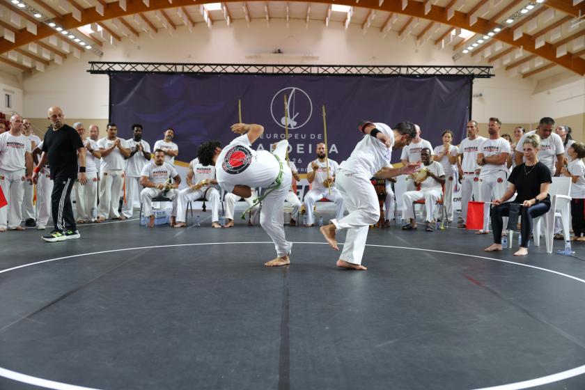 Campeonato Europeu de Capoeira - ampliar imagem ou passar à próxima