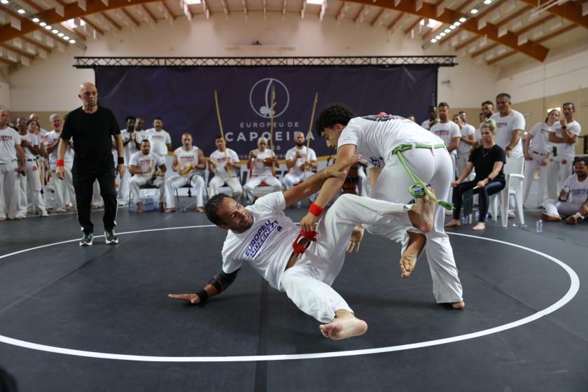 Campeonato Europeu de Capoeira - ampliar imagem ou passar à próxima