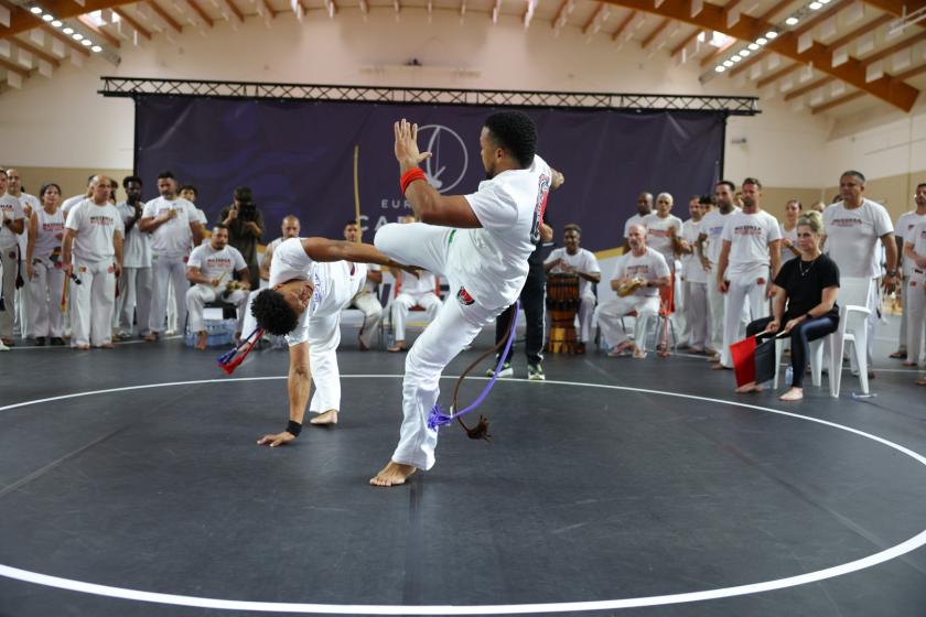 Campeonato Europeu de Capoeira - ampliar imagem ou passar à próxima