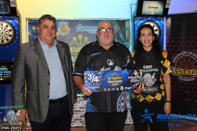Europeu de Dardos reúne cerca de 400 jogadores em Albufeira - ampliar imagem ou passar à próxima