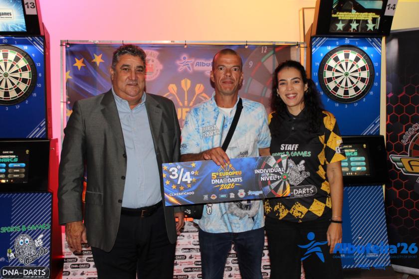 Europeu de Dardos reúne cerca de 400 jogadores em Albufeira - ampliar imagem ou passar à próxima