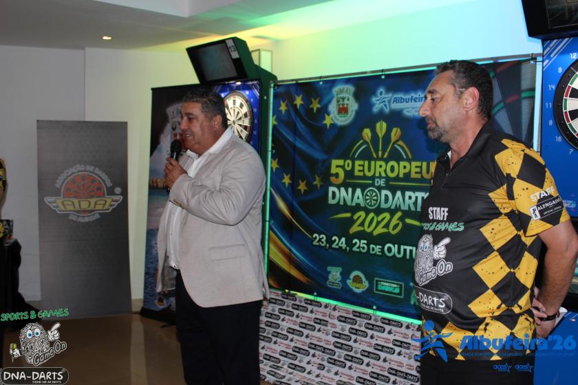 Europeu de Dardos reúne cerca de 400 jogadores em Albufeira - ampliar imagem ou passar à próxima