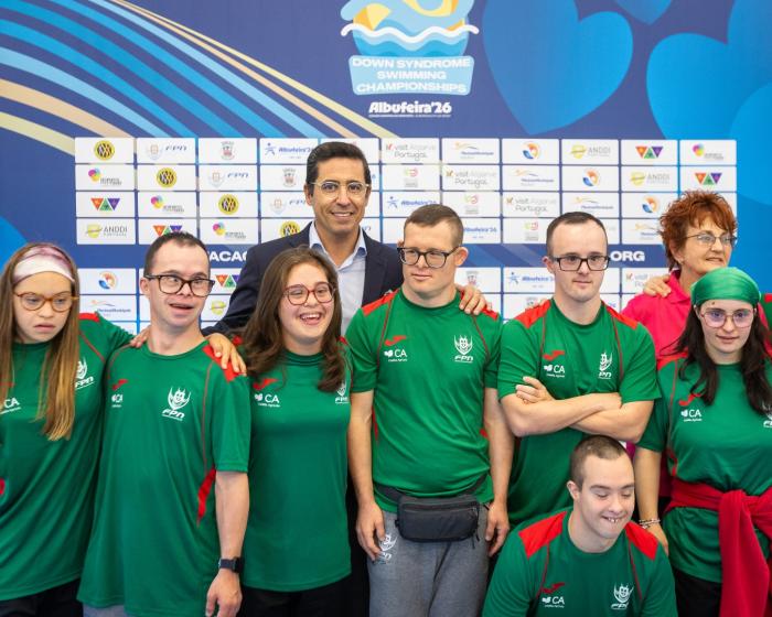 Apresentação do 12.º Campeonato do Mundo de Natação DSISO - ampliar imagem ou passar à próxima