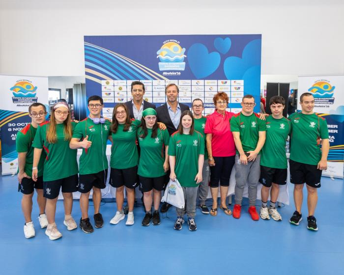 Apresentação do 12.º Campeonato do Mundo de Natação DSISO - ampliar imagem ou passar à próxima