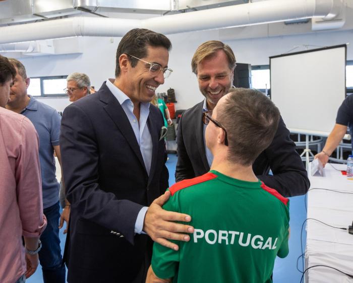 Apresentação do 12.º Campeonato do Mundo de Natação DSISO - ampliar imagem ou passar à próxima