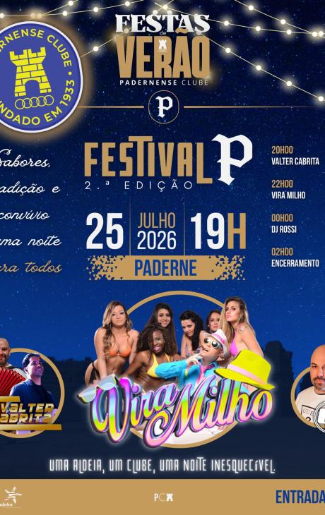 Cartaz - Festival P 2026
