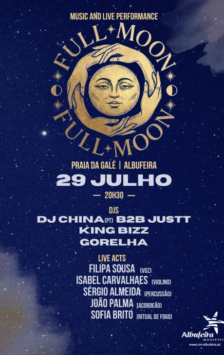 Cartaz - Full Moon 29 julho 2026
