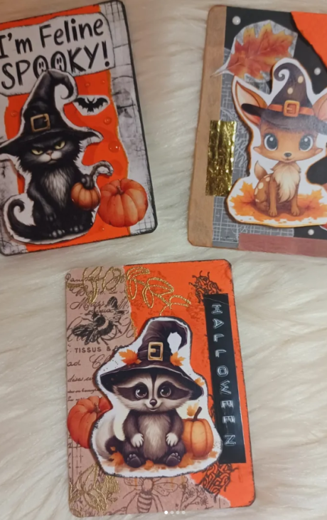 Workshop de ATC’s alusivos ao Halloween