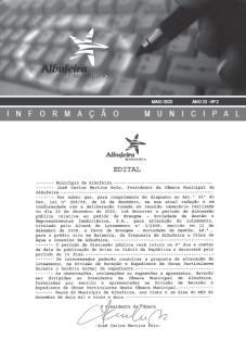 Capa do Boletim de Editais - Maio 2023