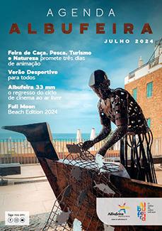 Capa da Agenda Albufeira - Julho 2024