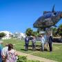 Escultura &amp;quot;Atum&amp;quot; homenageia os homens e mulheres das conserveiras de Albufeira