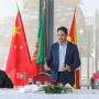 Visita do embaixador da China