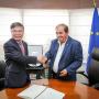 Visita do embaixador da China