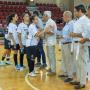 Entrega de medalhas à equipa vencida da SUPERTAÇA DO ALGARVE DE FUTSAL FEMININO