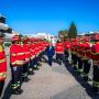 Dia do Município, Bombeiros em formatura