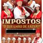 Cartaz grupo Boa Esperança apresenta a Revista à Portuguesa “Imposto! O que lhão de fazer?”.
