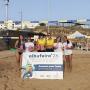 Futvolei podio feminino