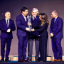 PRESIDENTE RUI CRISTINA FOI A MATOSINHOS  RECEBER O TROFÉU DE CIDADE EUROPEIA DO DESPORTO