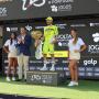 Pódio da 2.ª etapa da Volta a Portugal em bicicleta