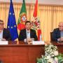 receção aos participantes do projeto Erasmus+